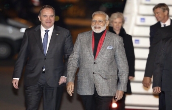 Prime Minister Narendra Modi Visits Sweden